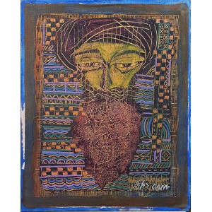 Akram Dost Baloch, 13 x 16 Inch, Oil on board, Figurative Painting, AC-ABD-065